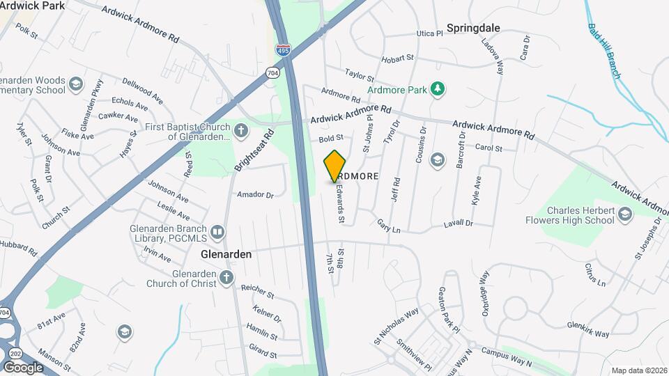 3538 Edwards St Mapa y Detalles de la Ubicación