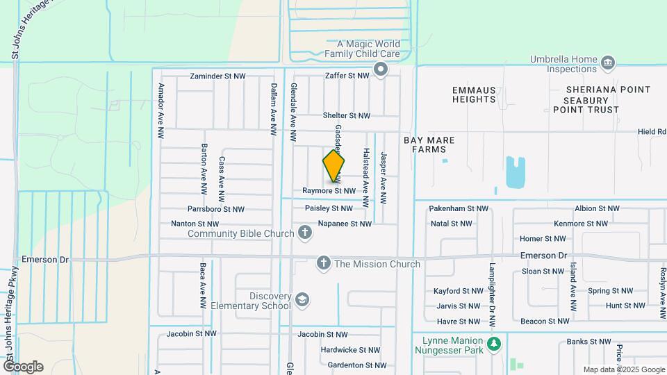 1504 Gadsden Ave NW Map and Location Details