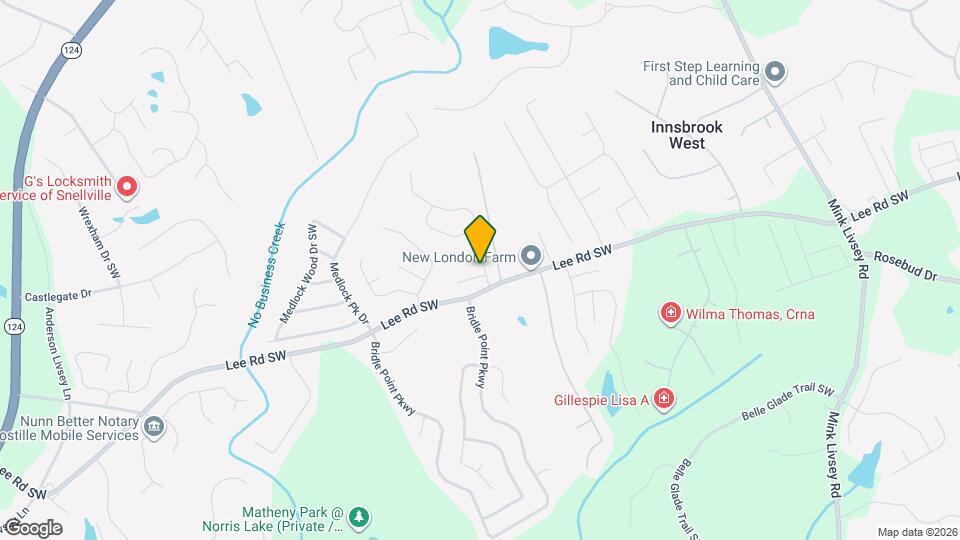 4391 Preserve Trail SW Map and Location Details