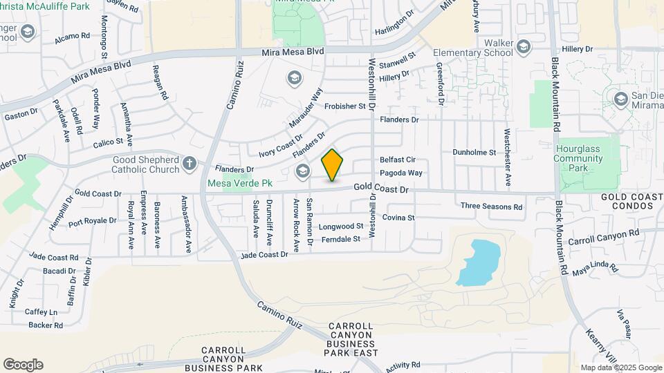 8614 Gold Coast Dr Map and Location Details