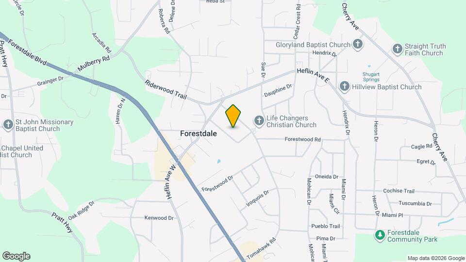 1541 Villa Esta Dr Map and Location Details