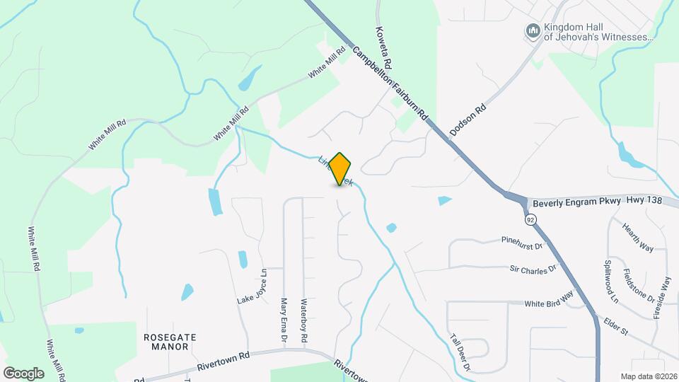 7305 White Oak Way Map and Location Details