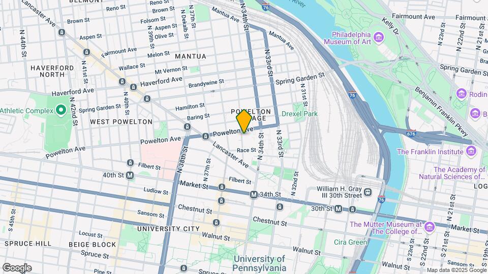 217 N 35th St Map and Location Details