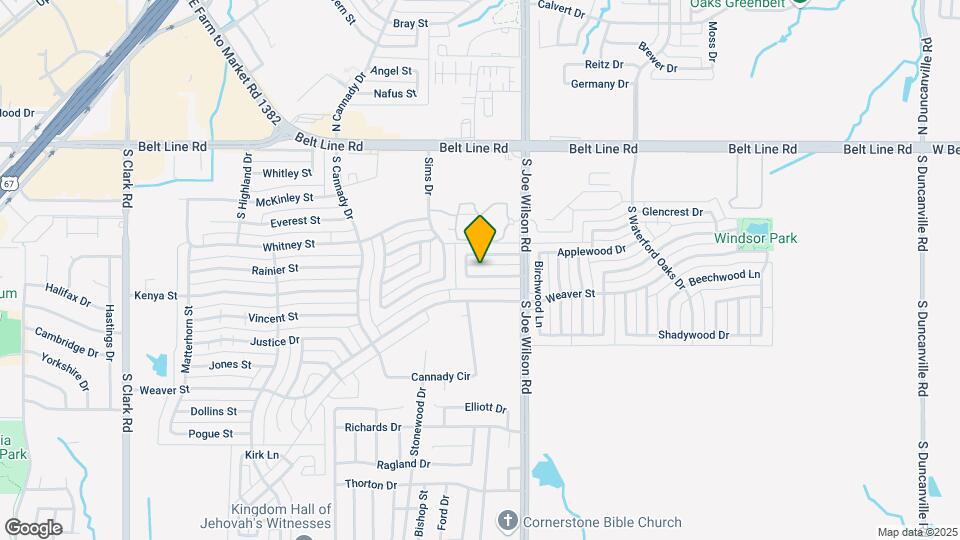 904 Worden Dr Map and Location Details