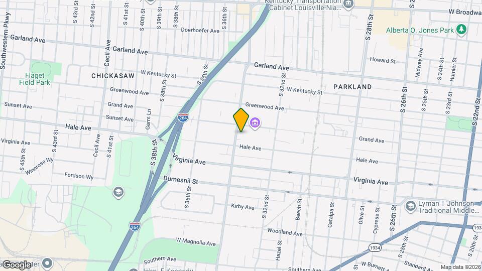 1117 Louis Coleman Jr Drive Map and Location Details