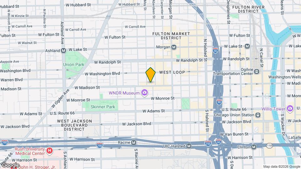 1116 W Madison St, Unit 2 Bed x 2 Bath#3 Mapa y Detalles de la Ubicación