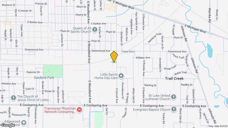 223 Cedar Gate Ct Map and Location Details