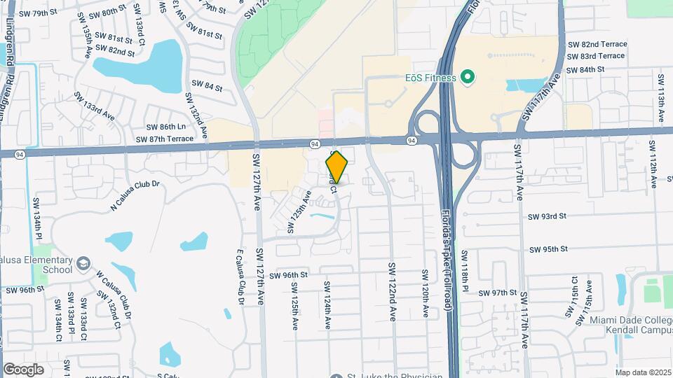 9033 SW 123rd Ct Map and Location Details
