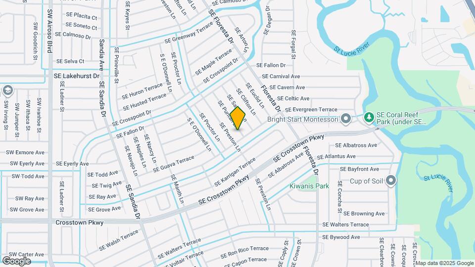 1196 SE Puritan Ln Map and Location Details