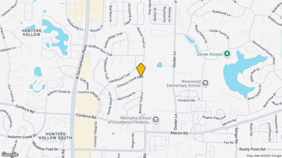 8305 Crimson Creek Dr Map and Location Details