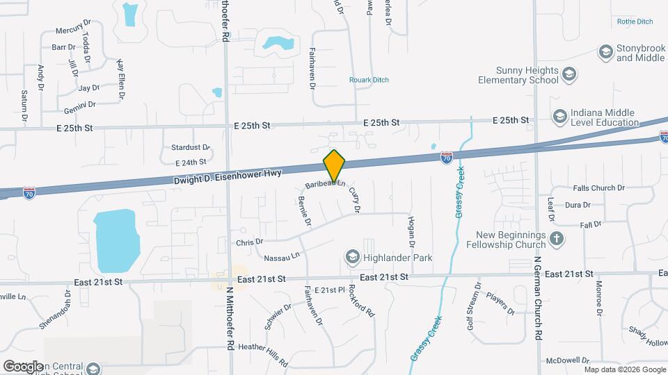 10311 Baribeau Ln Map and Location Details