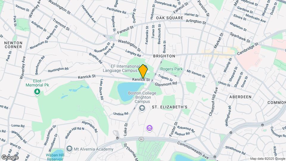 30 Kenrick St, Unit 2 Map and Location Details