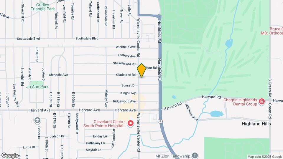 3909 Warrensville Center Rd Map and Location Details