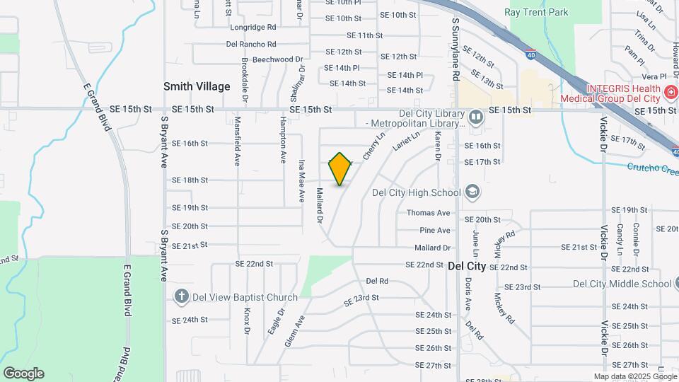 1841 Cherry Ln Map and Location Details