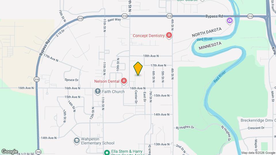 1624 8th St N Map and Location Details