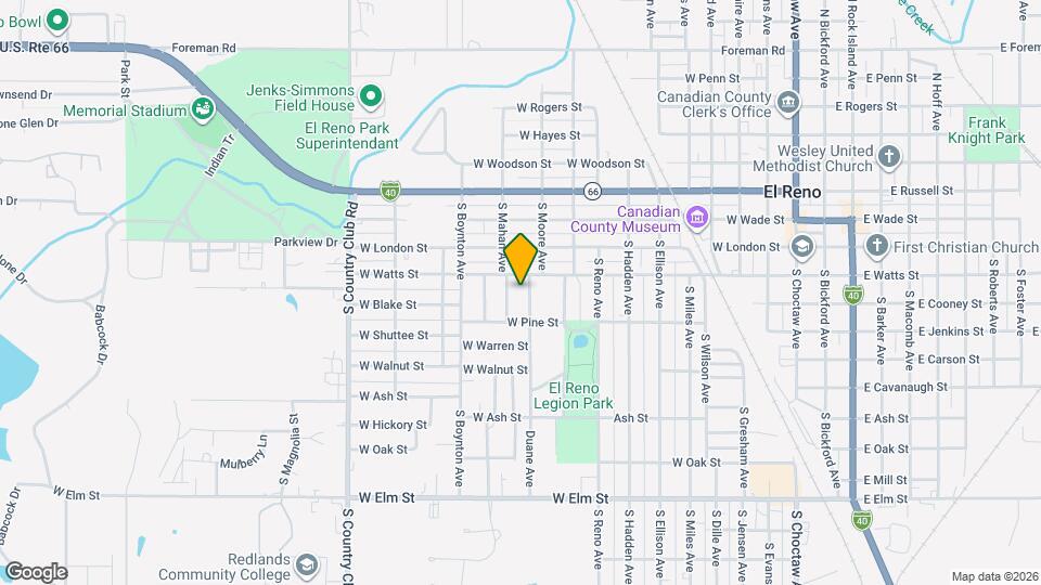 512 Morrison Ave Map and Location Details