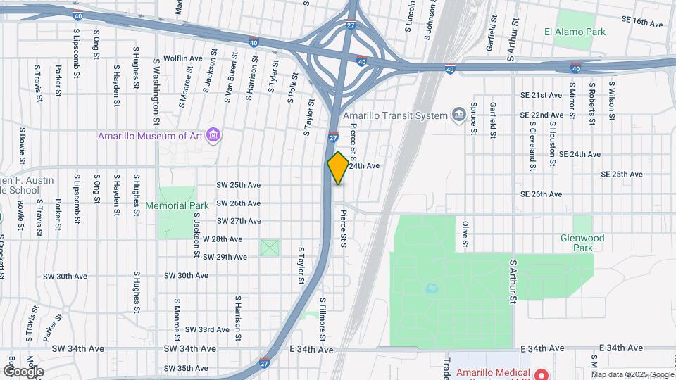 2502 S Pierce St Map and Location Details