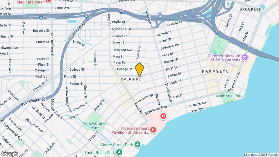 1007 Acosta St Mapa y Detalles de la Ubicación