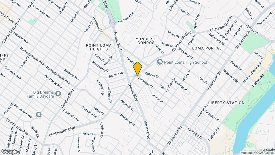 2089 Chatsworth Blvd Map and Location Details