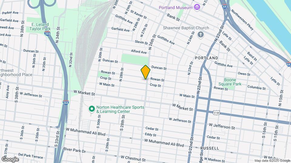 120 N 26th St Map and Location Details