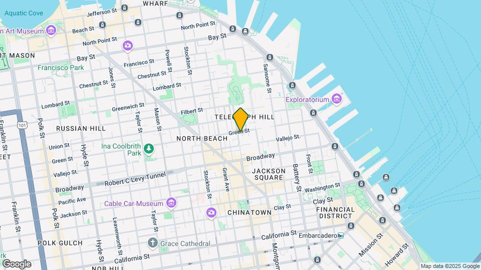 1244-1250 Kearny Street Map and Location Details