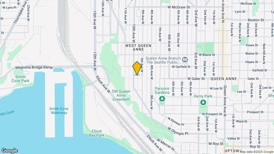 914 W Galer St Mapa y Detalles de la Ubicación