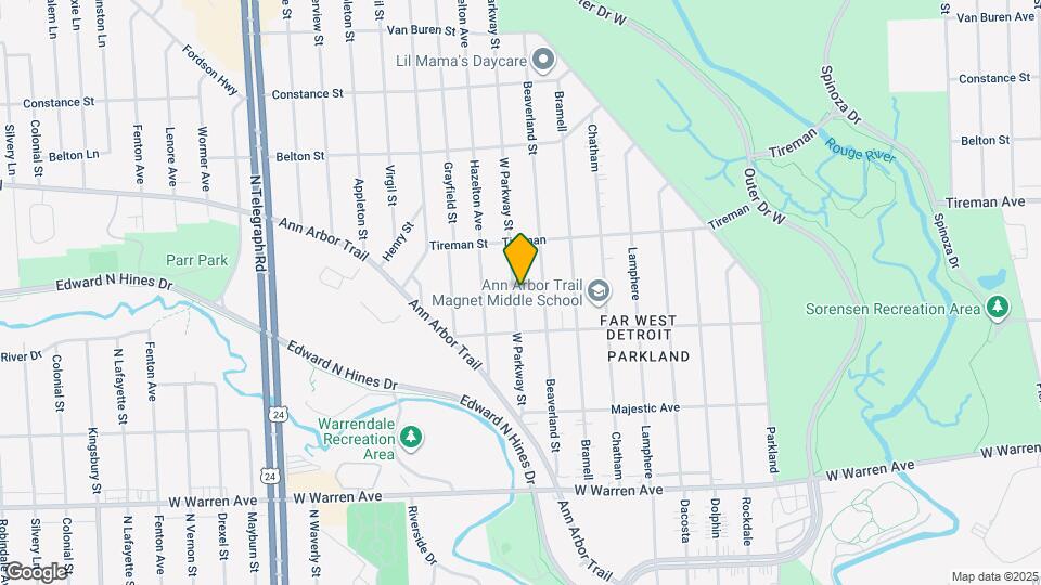 7678 W Parkway St Map and Location Details