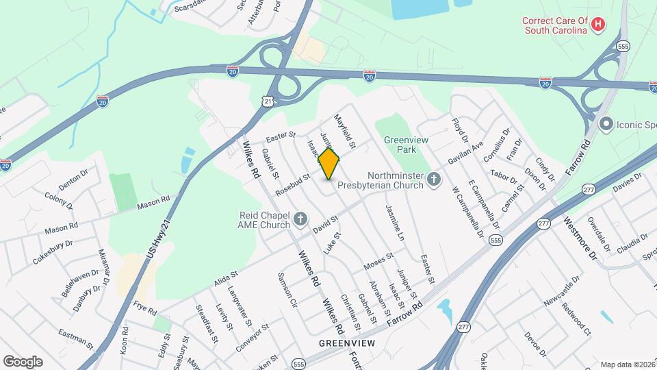 736 Isaac St Map and Location Details