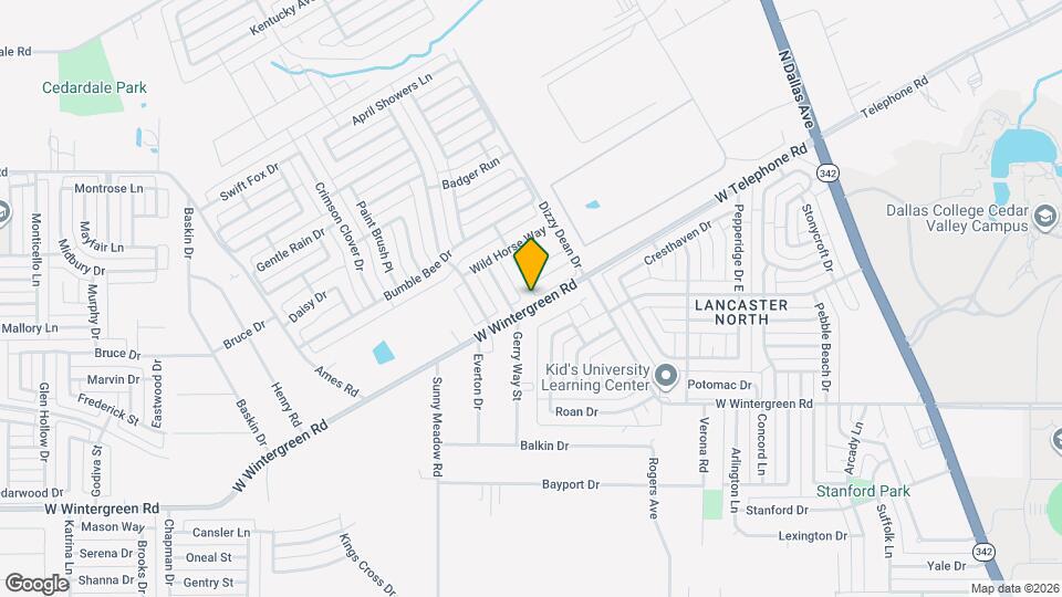2801 Yellow Rose Ln Map and Location Details