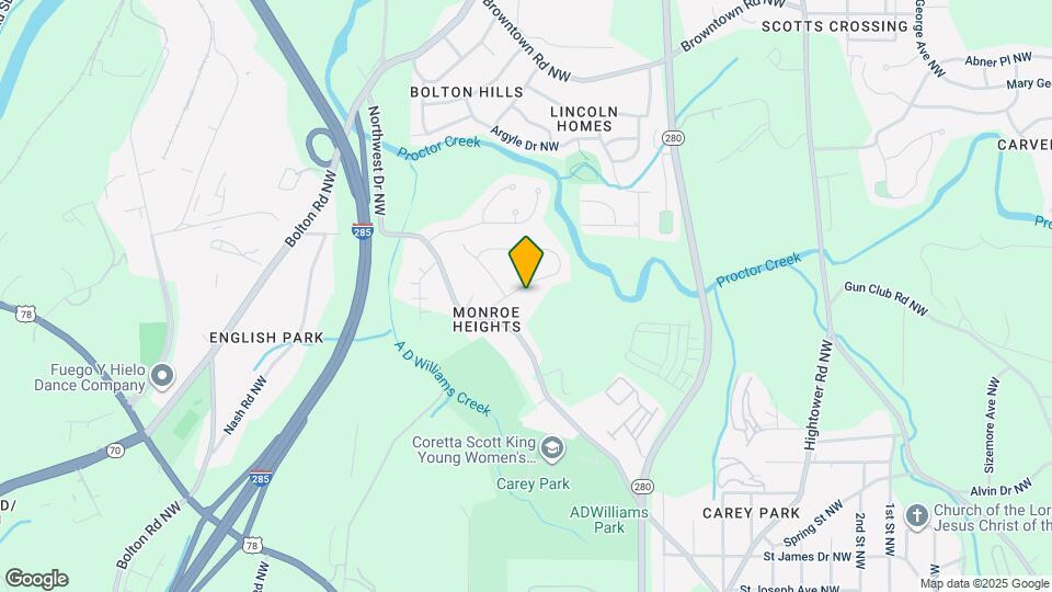 2842 Mango Cir NW Map and Location Details