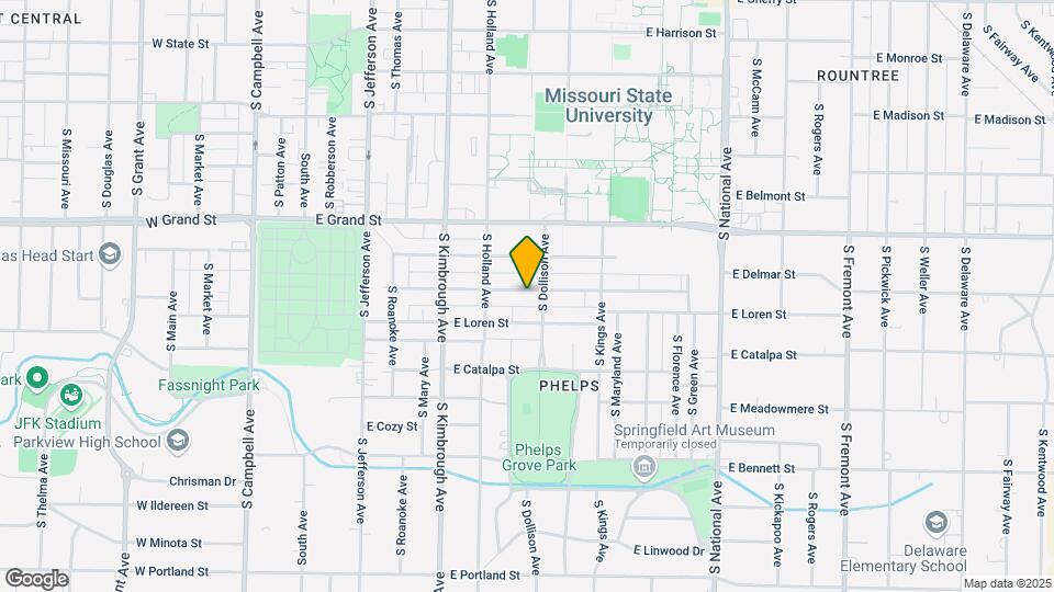 816 E Delmar St Map and Location Details