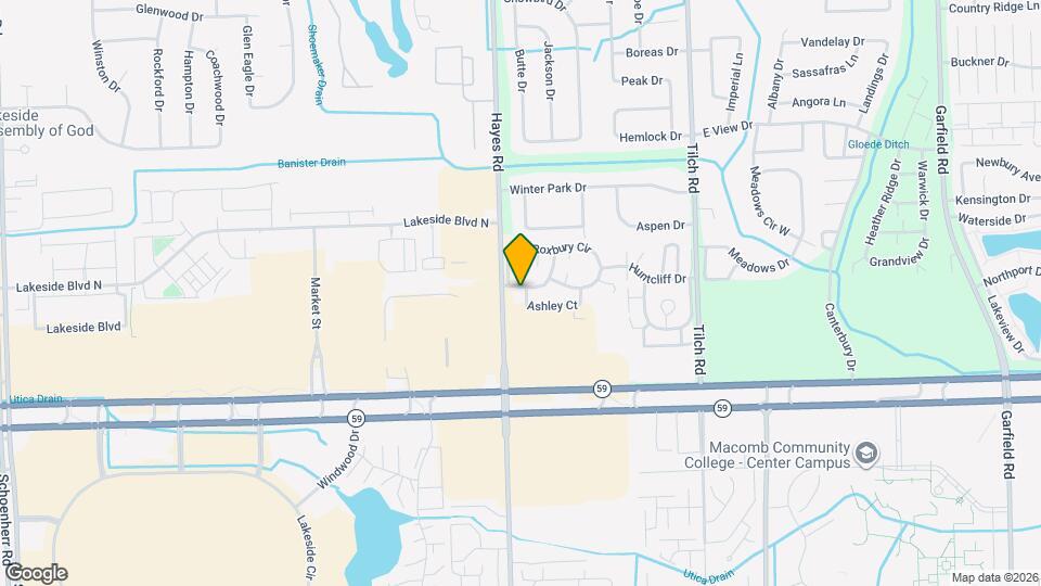 15222 Ashley Ct Map and Location Details