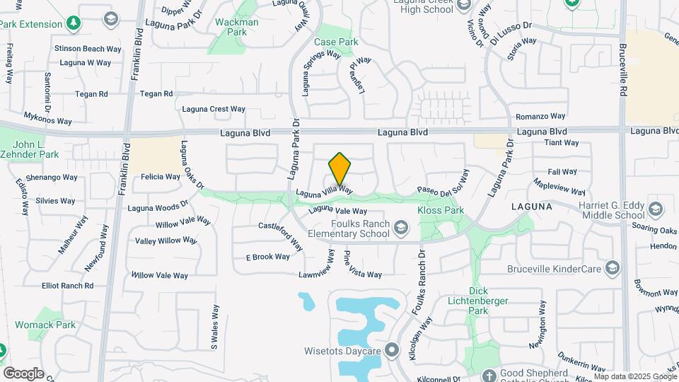 5912 Laguna Villa Way Map and Location Details