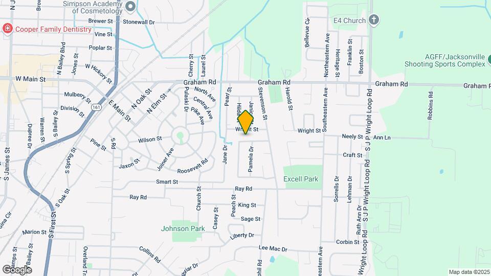 1116 Towering Oaks Dr Map and Location Details