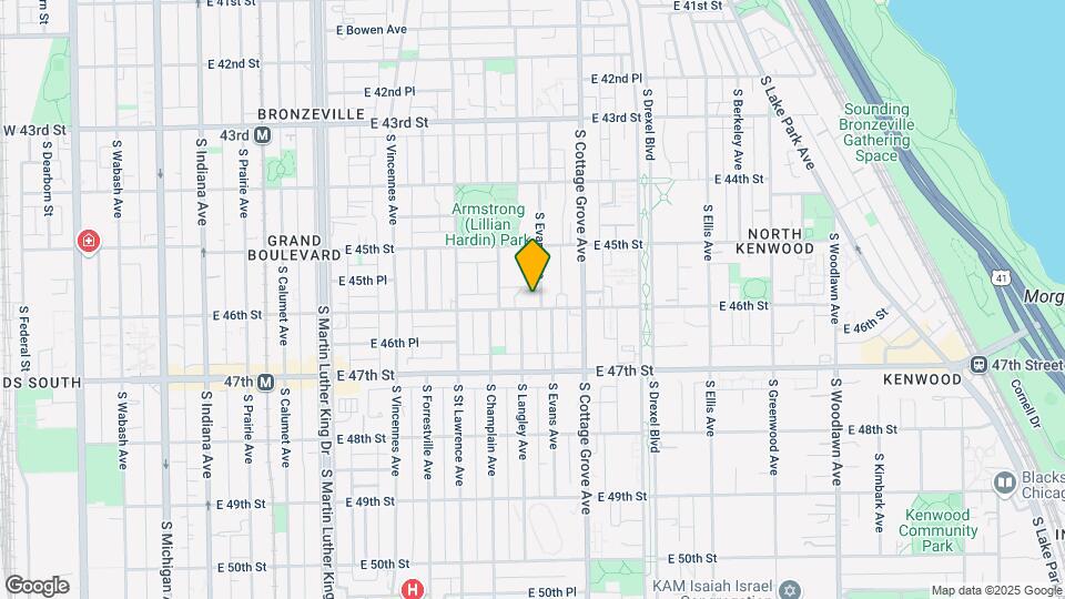 4552 S Evans Ave, Unit 1 Mapa y Detalles de la Ubicación