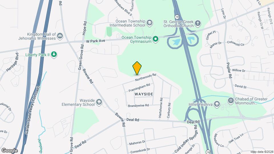 29 Northwoods Rd Mapa y Detalles de la Ubicación