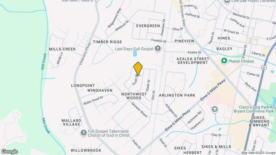 620 Scott St Map and Location Details