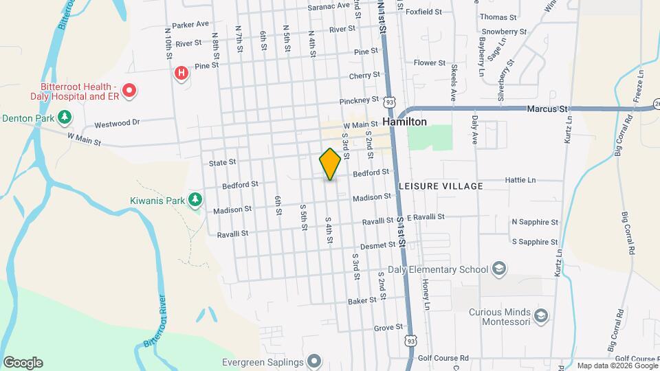 308 S 4th St Map and Location Details