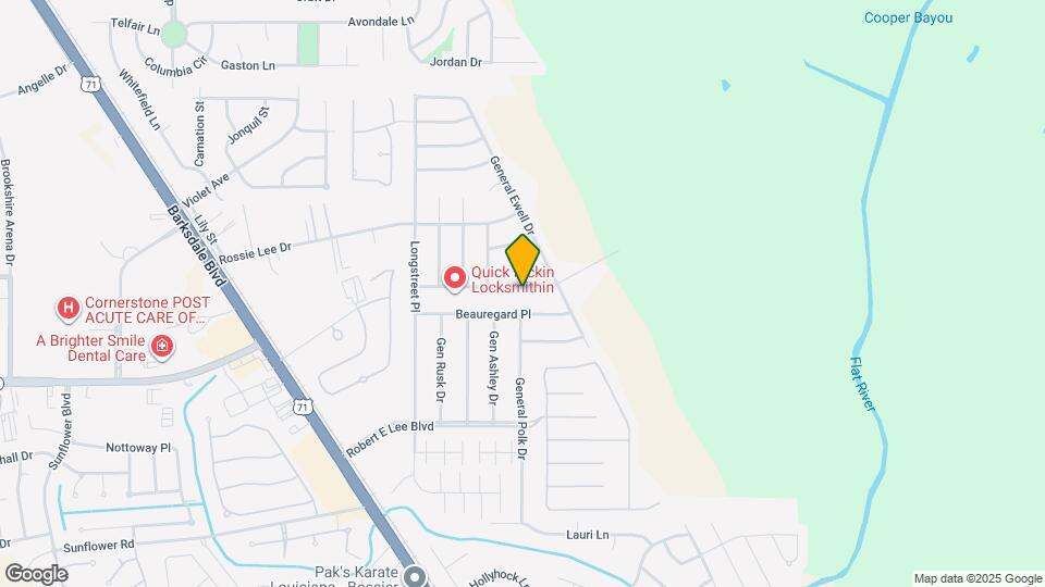 2214 Kirby Smith Dr Map and Location Details