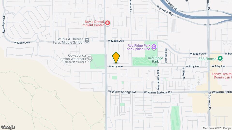 9325 Hidden Harbor Ave Map and Location Details