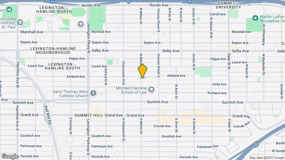 916 Ashland Ave Map and Location Details