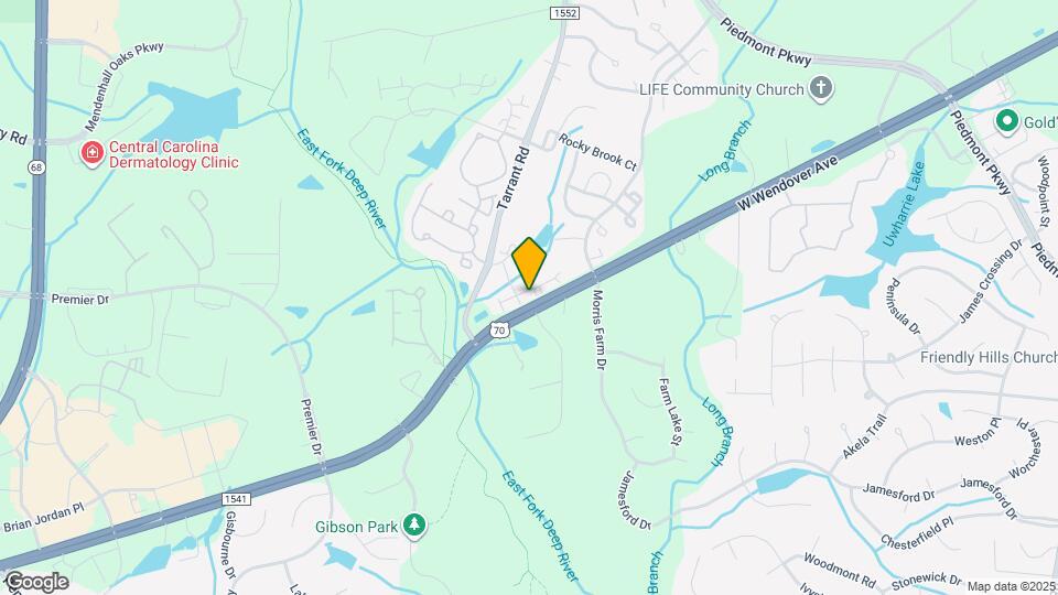 4320 Cedarcroft Ct, Unit 1A Map and Location Details