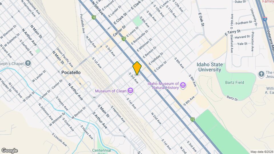 411-417 E Halliday St Mapa y Detalles de la Ubicación