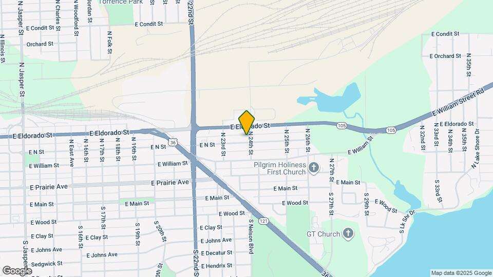 2340 E North St Map and Location Details