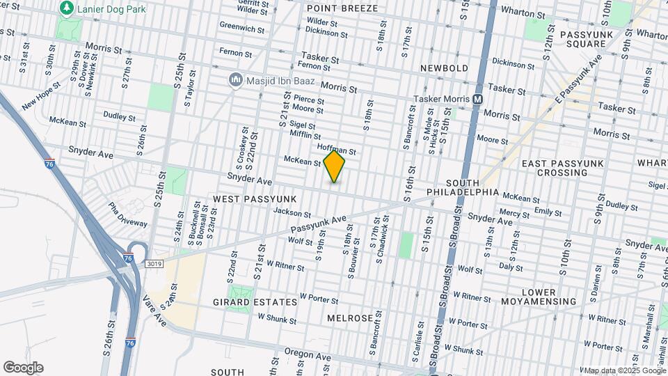 2047 S 19th St Map and Location Details