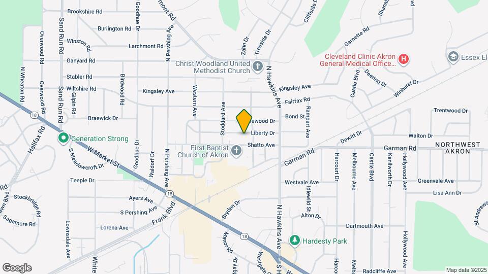 1690 Liberty Dr Map and Location Details