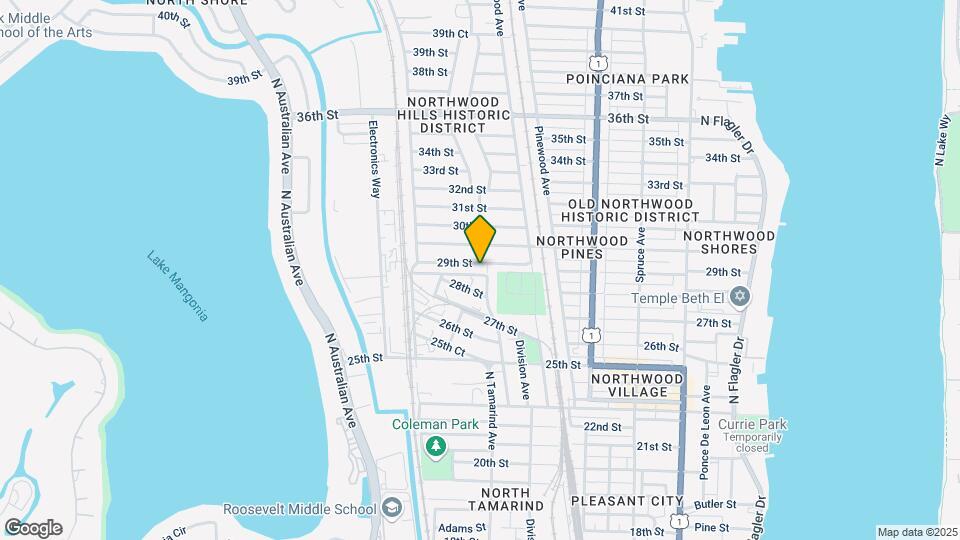 906 29th St Map and Location Details