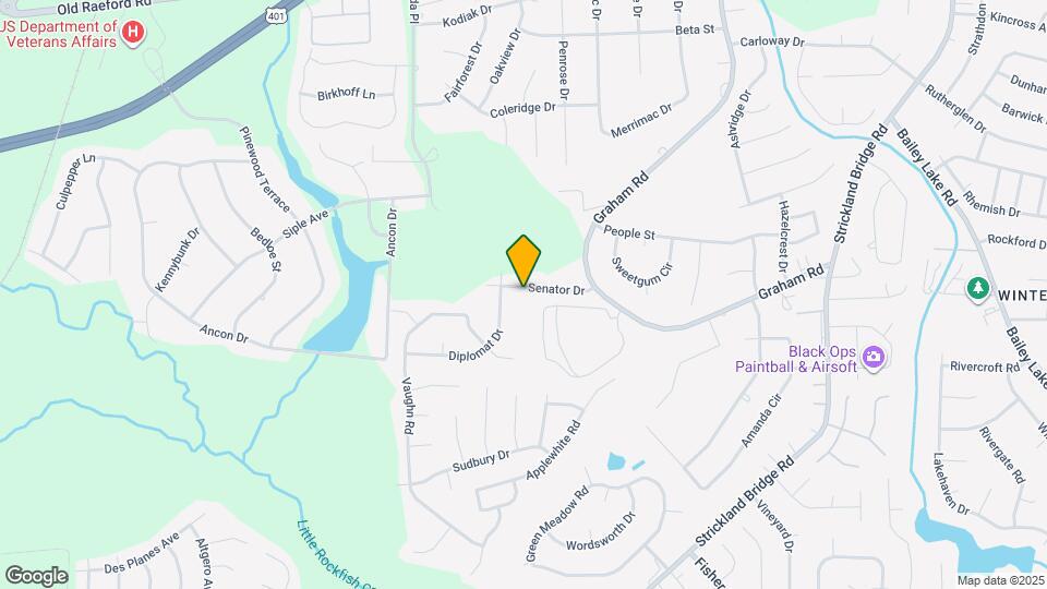 6525 Senator Dr Map and Location Details