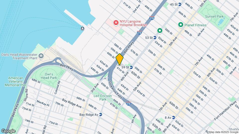 335 61st St Map and Location Details