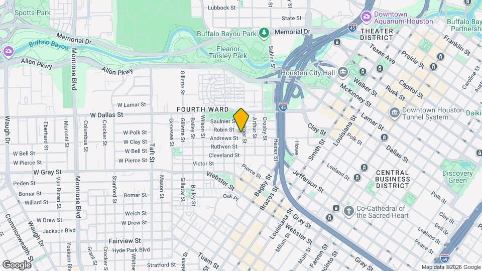 1008 Andrews St Map and Location Details